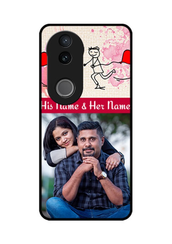 Vivo T4R 5G Custom Glass Phone Case - You And Me Case Design