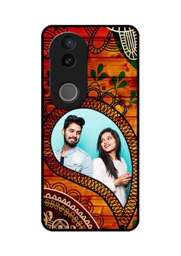Vivo T4R 5G Custom Glass Phone Case - Abstract Colorful Design