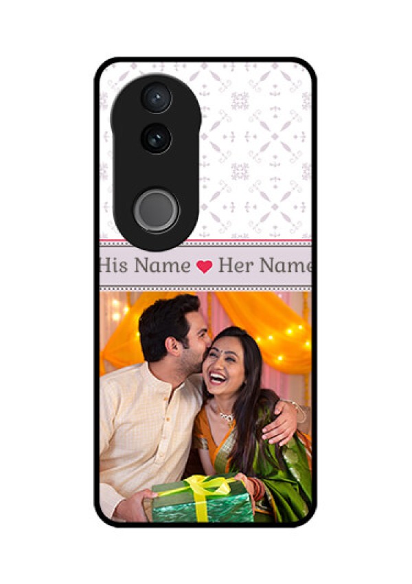 Vivo T4R 5G Custom Glass Phone Case - With Photo And Ethnic Design