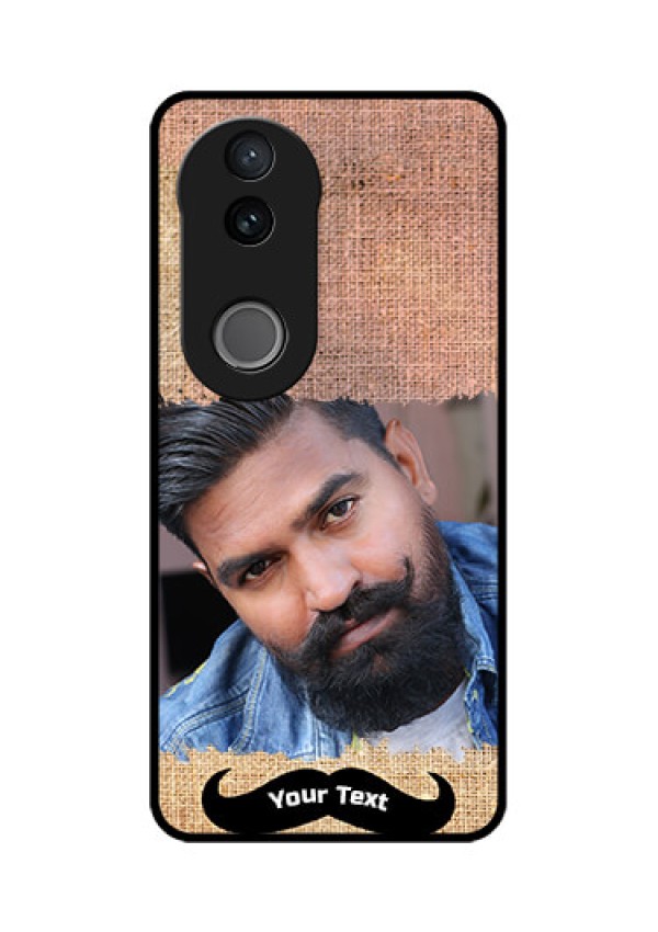 Vivo T4R 5G Custom Glass Phone Case - With Texture Design
