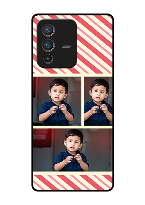 Vivo V23 Pro 5G Personalized Glass Phone Case - Picture Upload Mobile Case Design