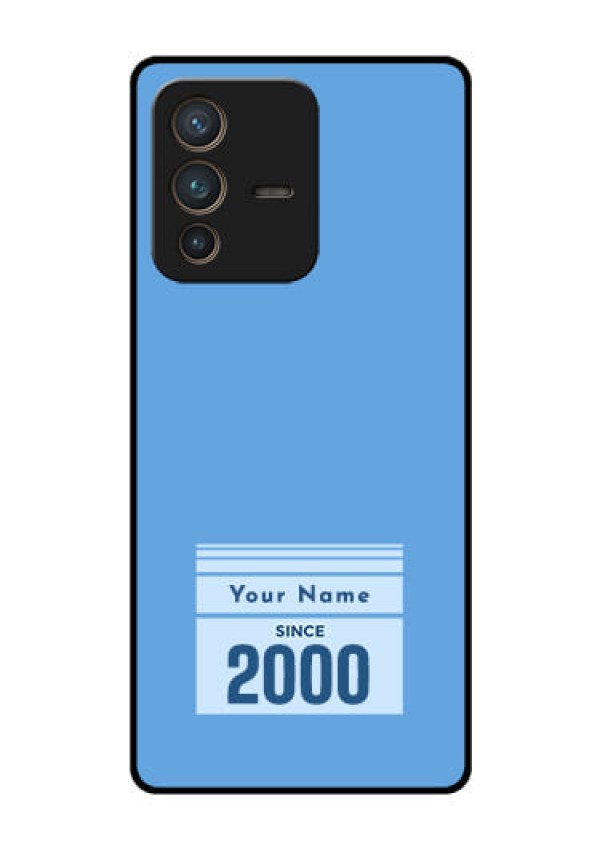 Vivo V23 Pro 5G Custom Glass Mobile Case - Custom Year of birth Design