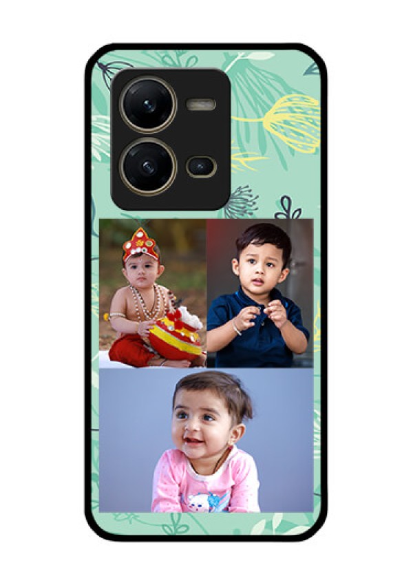 Vivo V25 5G Photo Printing on Glass Case - Forever Family Design