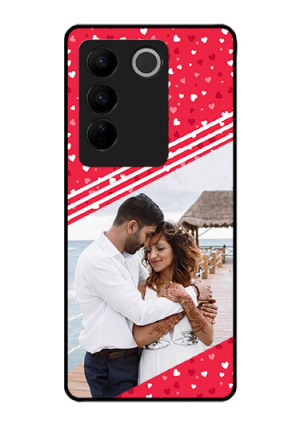 Vivo V27 Pro 5G Custom Glass Mobile Case - Valentines Gift Design