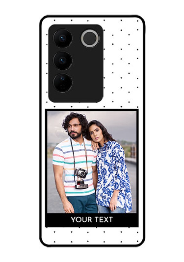 Vivo V27 Pro 5G Photo Printing on Glass Case - Premium Design