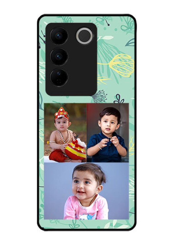 Vivo V27 Pro 5G Photo Printing on Glass Case - Forever Family Design