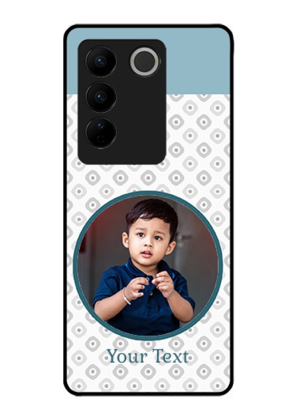 Vivo V27 5G Personalized Glass Phone Case - Premium Cover Design