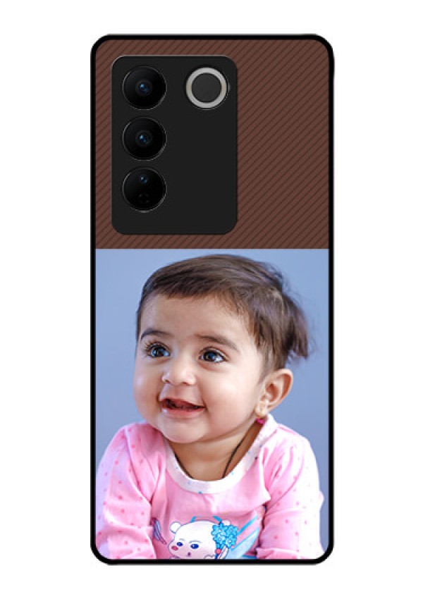 Vivo V27 5G Custom Glass Mobile Case - Elegant Case Design