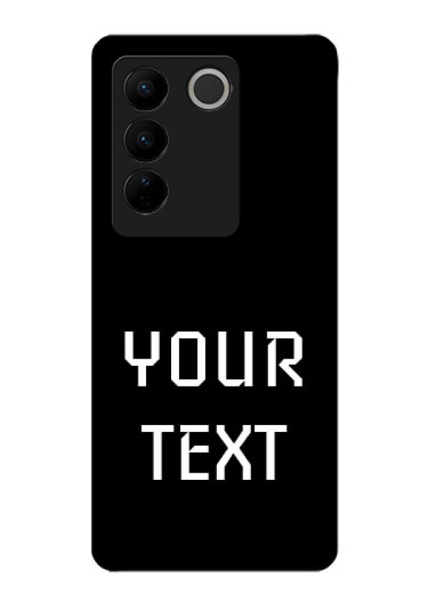 Vivo V27 5G Your Name on Glass Phone Case