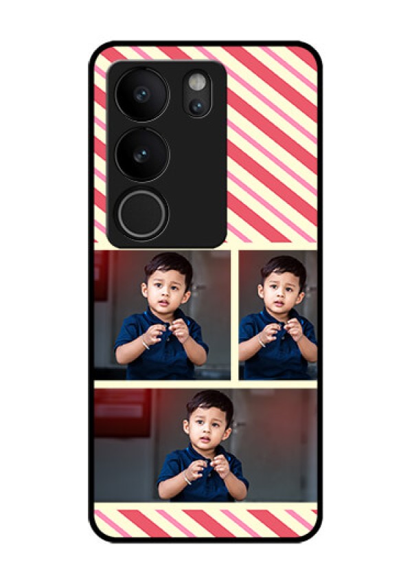 Vivo V29 5G Custom Glass Phone Case - Picture Upload Mobile Case Design