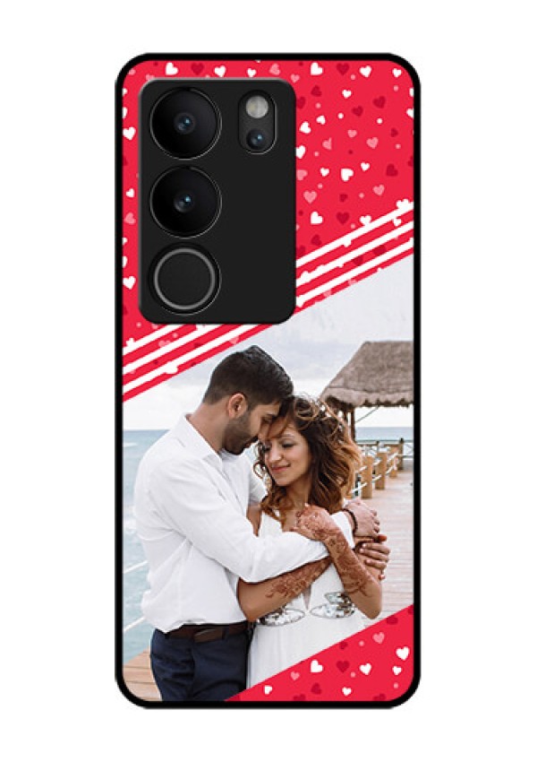 Vivo V29 5G Custom Glass Phone Case - Valentines Gift Design