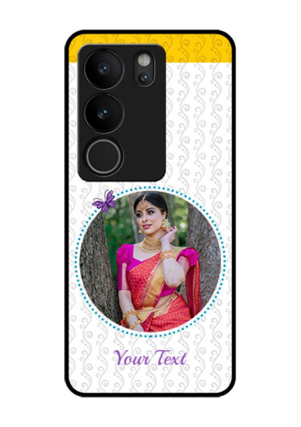 Vivo V29 5G Custom Glass Phone Case - Girls Premium Case Design