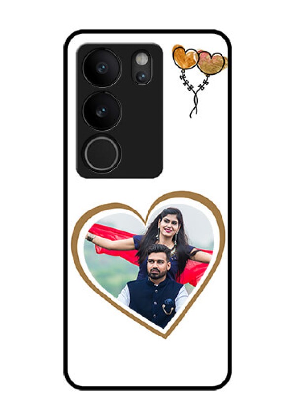 Vivo V29 5G Custom Glass Phone Case - You & Me Design