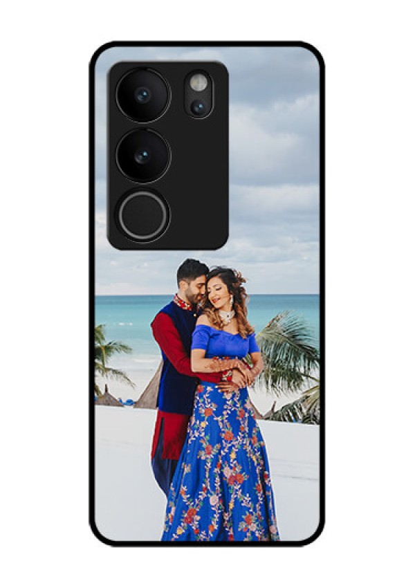 Vivo V29 5G Custom Glass Phone Case - Upload Full Picture Design
