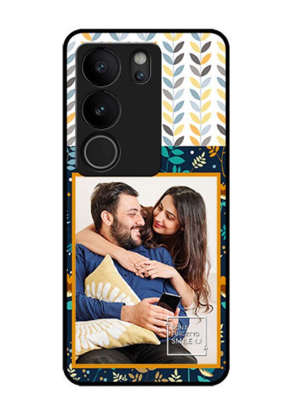 Vivo V29 5G Custom Glass Phone Case - Pattern Design