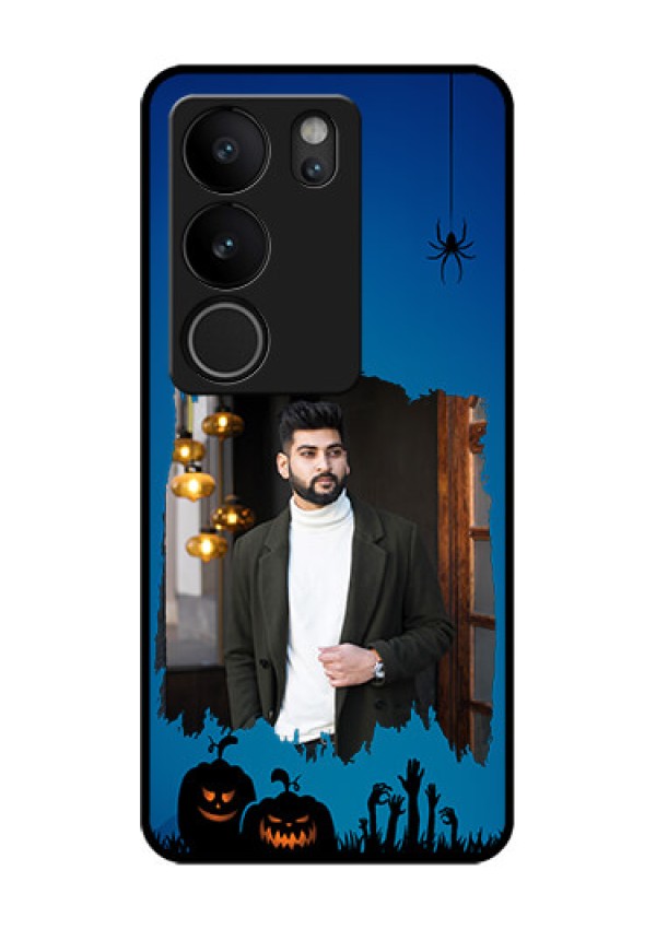 Vivo V29 5G Custom Glass Phone Case - With Pro Halloween Design