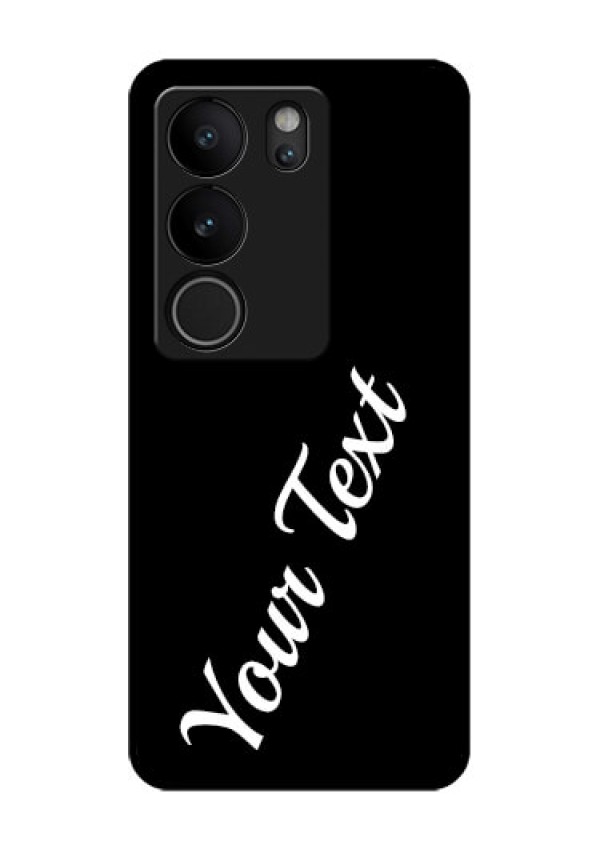 Vivo V29 5G Custom Glass Phone Case - With Your Name Design