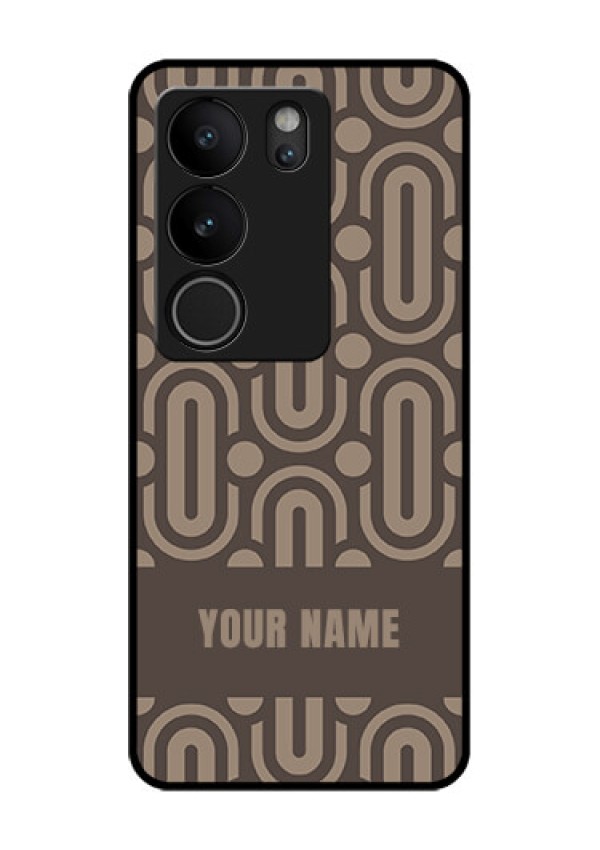 Vivo V29 5G Custom Glass Phone Case - Captivating Zero Pattern Design