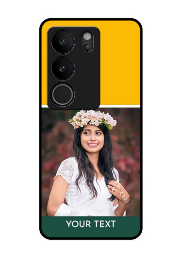 Vivo V29 Pro 5G Custom Glass Phone Case - Love You Design