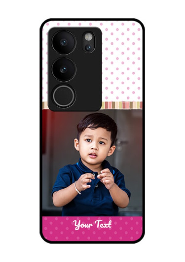 Vivo V29 Pro 5G Custom Glass Phone Case - Cute Girls Cover Design
