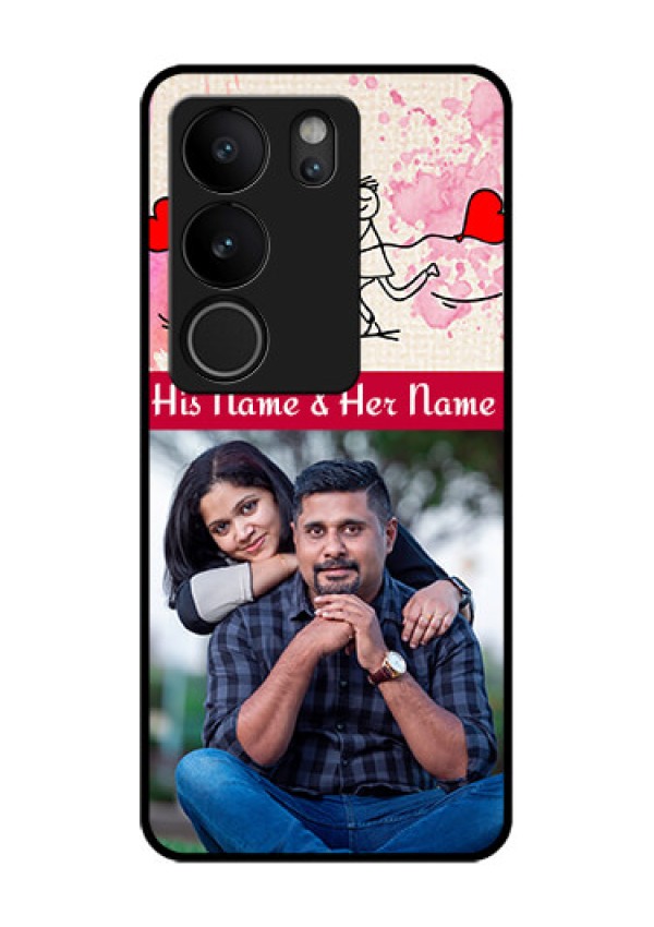 Vivo V29 Pro 5G Custom Glass Phone Case - You And Me Case Design