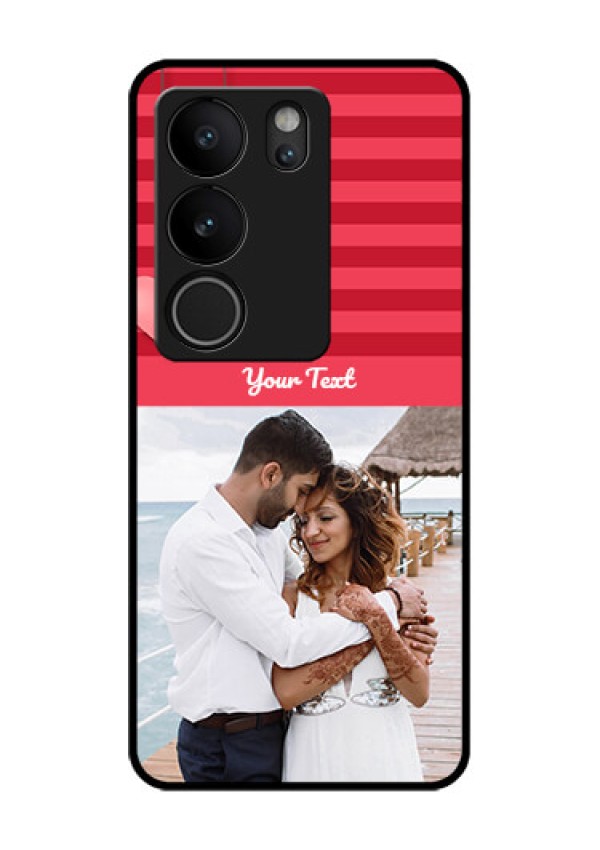 Vivo V29 Pro 5G Custom Glass Phone Case - Valentines Day Design