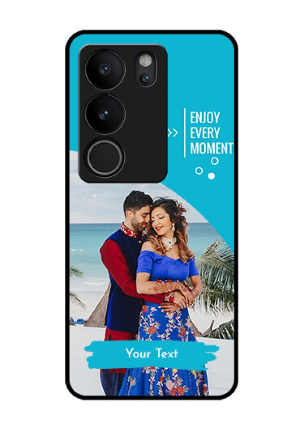 Vivo V29 Pro 5G Custom Glass Phone Case - Happy Moment Design