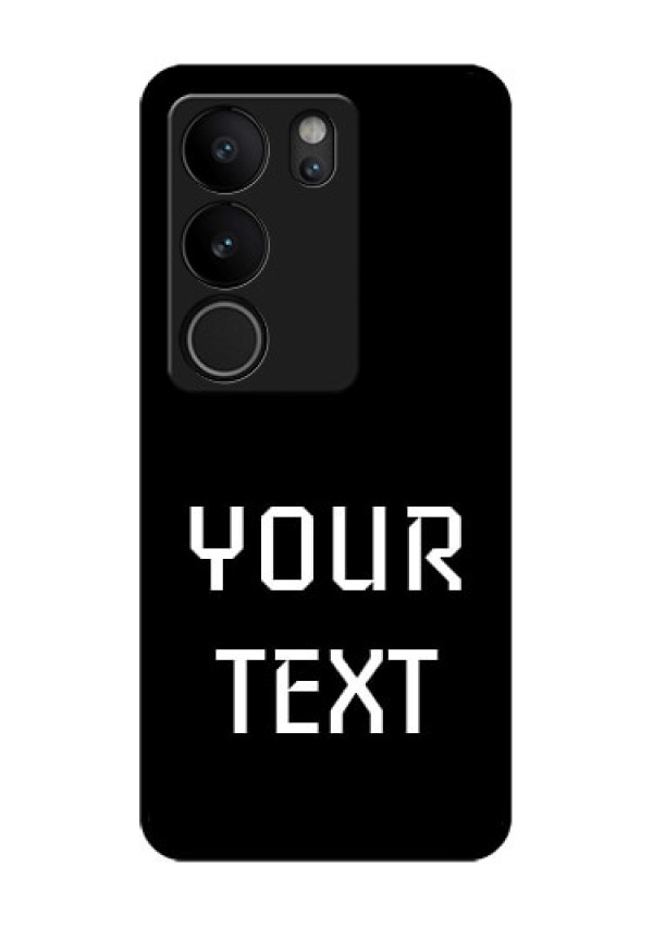 Vivo V29 Pro 5G Custom Glass Phone Case - Your Name Design