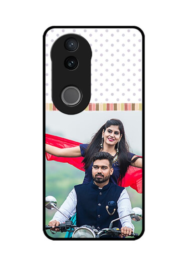 Vivo V50 5G Custom Glass Phone CaseCute Family Design
