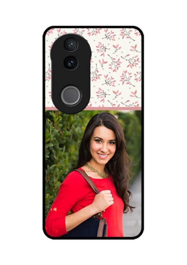 Vivo V50e 5G Custom Glass Phone Case - Stunning Floral Design