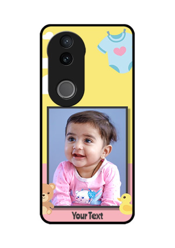 Vivo V50e 5G Custom Glass Phone Case - Kids 2 Color Design