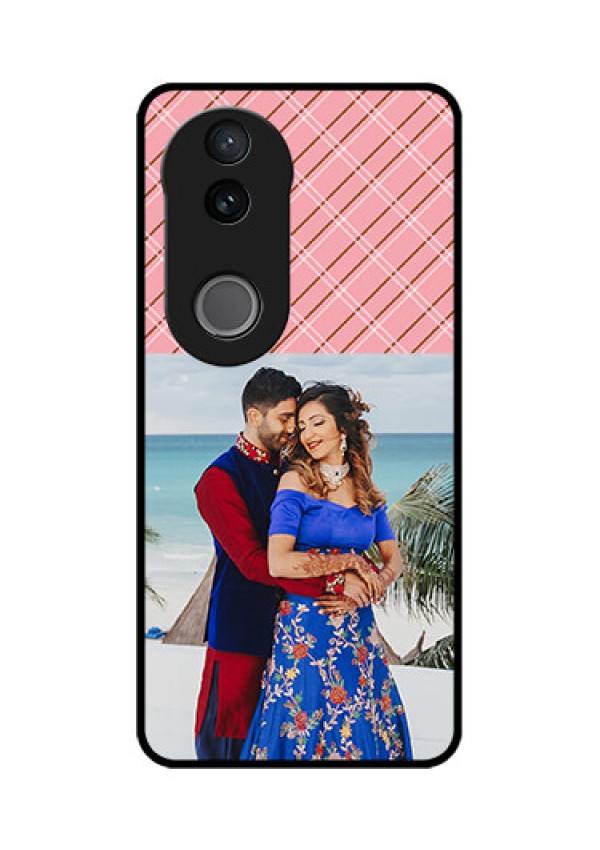 Vivo V50e 5G Custom Glass Phone Case - Together Forever Design