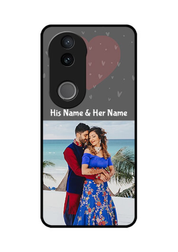 Vivo V50e 5G Custom Glass Phone Case - Buy Love Design With Photo Online