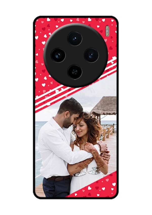 Vivo X100 5G Custom Glass Phone Case - Valentines Gift Design