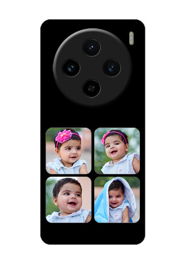 Vivo X100 5G Custom Glass Phone Case - Multiple Pictures Design