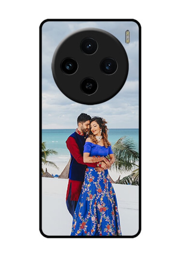 Vivo X100 5G Custom Glass Phone Case - Upload Full Picture Design