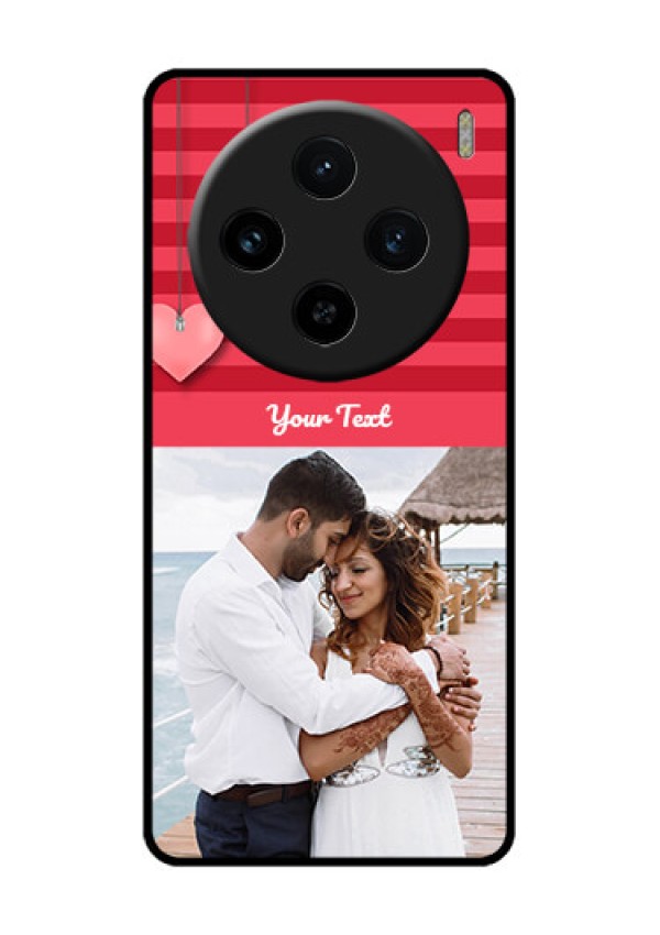 Vivo X100 5G Custom Glass Phone Case - Valentines Day Design