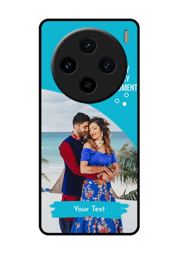 Vivo X100 5G Custom Glass Phone Case - Happy Moment Design