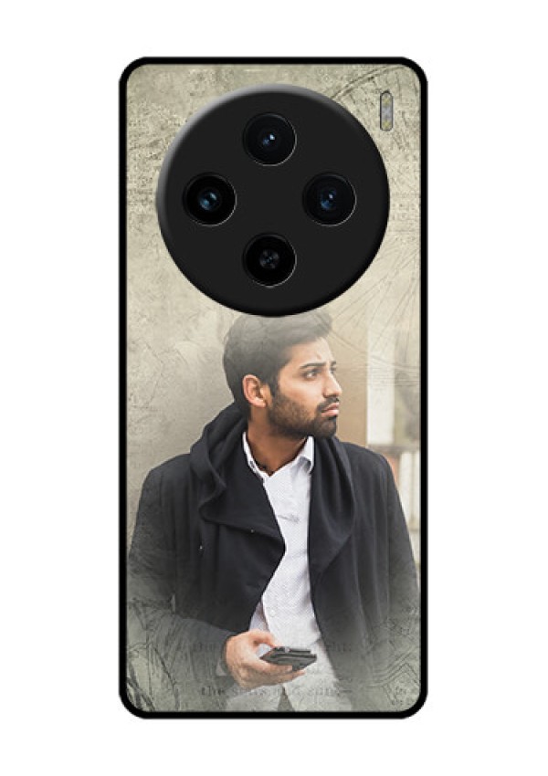 Vivo X100 5G Custom Glass Phone Case - With Vintage Design