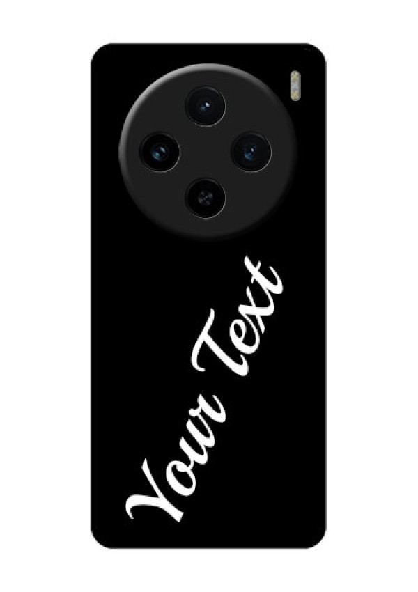 Vivo X100 5G Custom Glass Phone Case - With Your Name Design