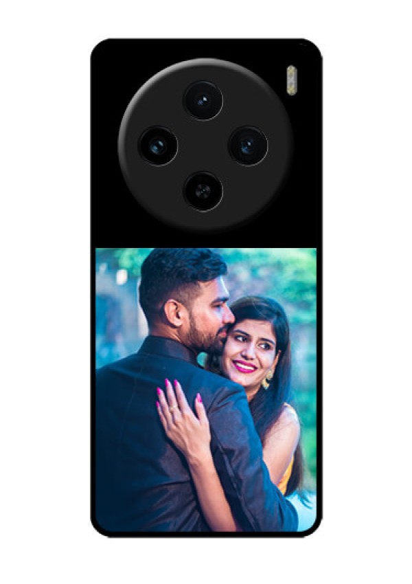 Vivo X100 5G Custom Glass Phone Case - Upload Full Picture With Custom Color Design