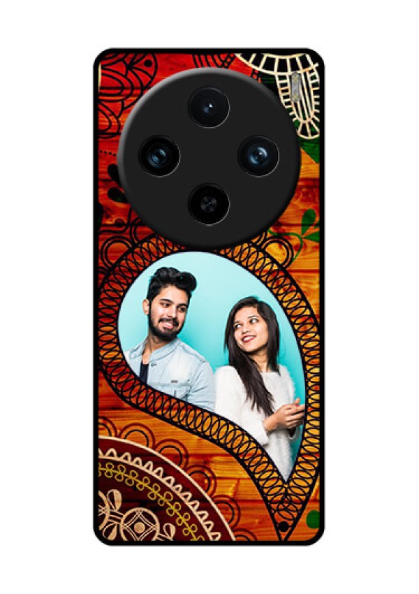 Vivo X100 Pro 5G Custom Glass Phone Case - Abstract Colorful Design