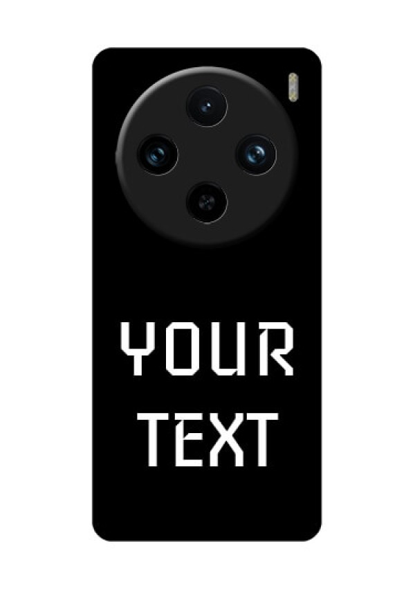 Vivo X100 Pro 5G Custom Glass Phone Case - Your Name Design