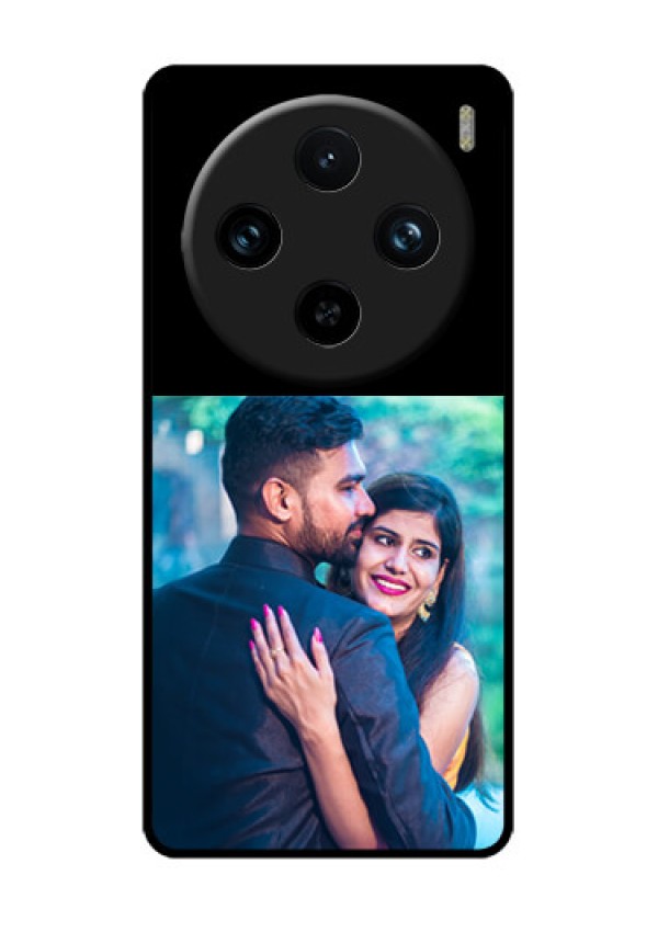 Vivo X100 Pro 5G Custom Glass Phone Case - Upload Full Picture With Custom Color Design