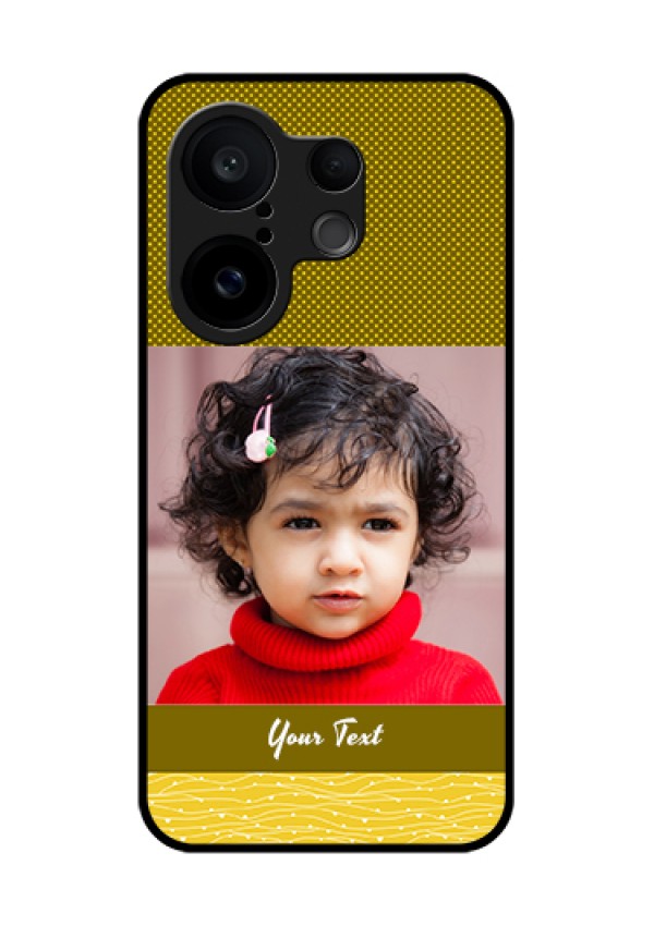 Vivo X200 FE 5G Custom Glass Phone Case - Simple Green Color Design