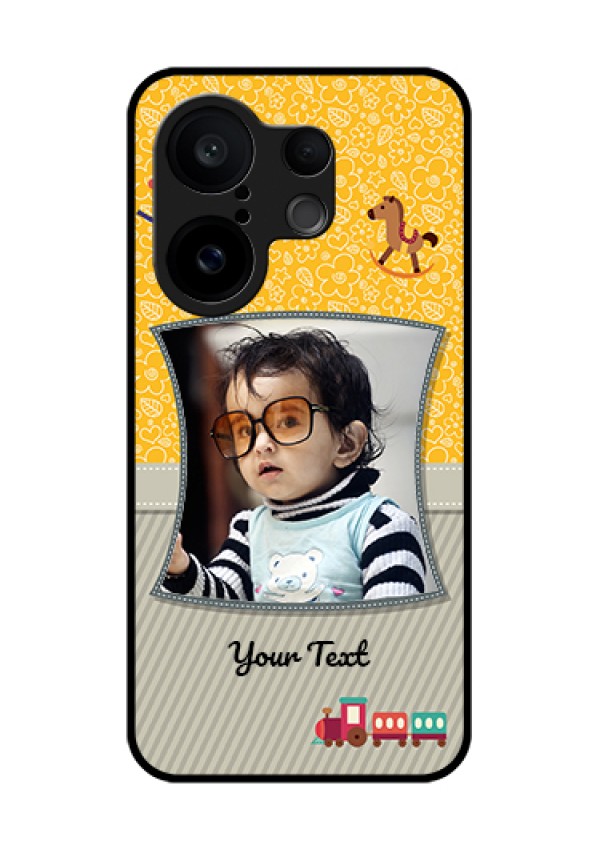 Vivo X200 FE 5G Custom Glass Phone Case - Baby Picture Upload Design
