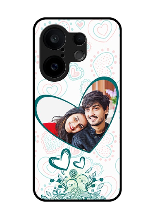 Vivo X200 FE 5G Custom Glass Phone Case - Premium Couple Design