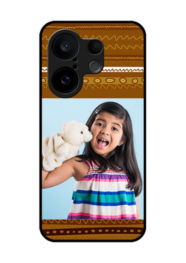 Vivo X200 FE 5G Custom Glass Phone Case - Friends Picture Upload Design