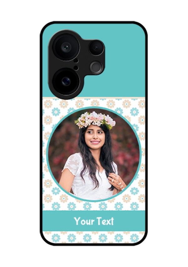 Vivo X200 FE 5G Custom Glass Phone Case - Beautiful Flowers Design