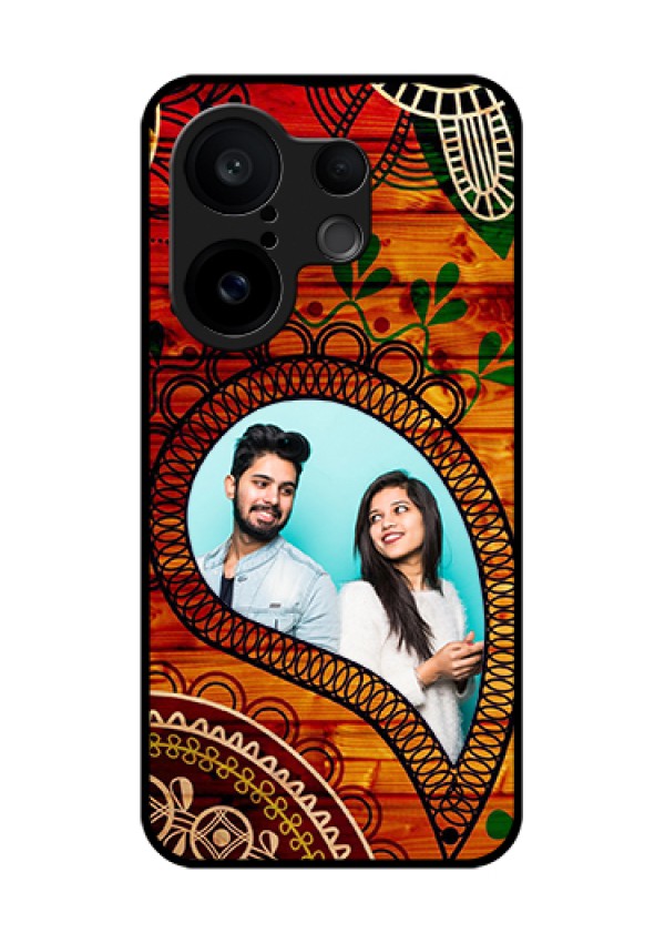 Vivo X200 FE 5G Custom Glass Phone Case - Abstract Colorful Design